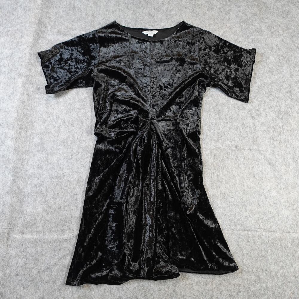 Habitual‎ Dress Girls 10 Velvet Black Mini Holiday